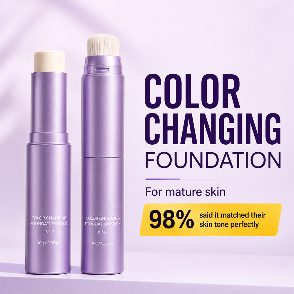 ⏳Time-Limited Special⏰Korea 2 in 1  Color Changing Foundation Stick