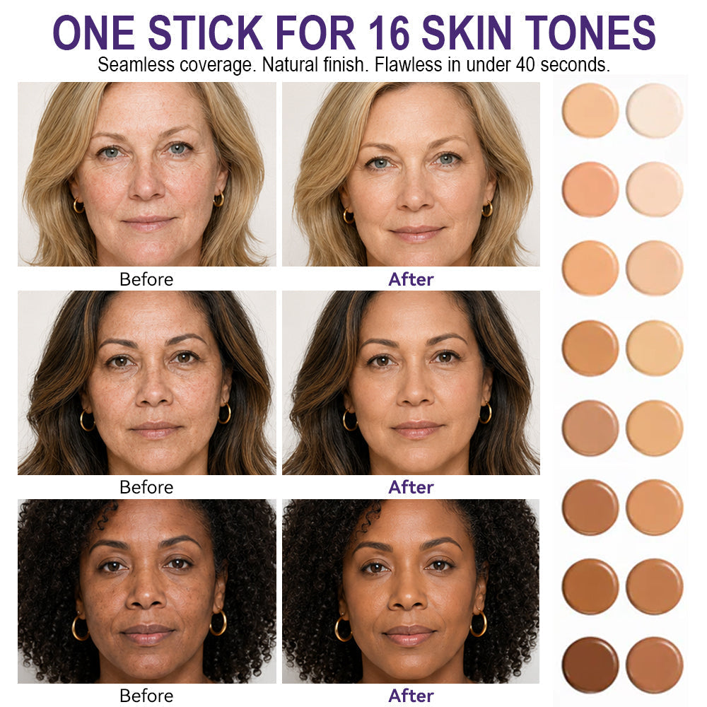 ⏳Time-Limited Special⏰Korea 2 in 1  Color Changing Foundation Stick