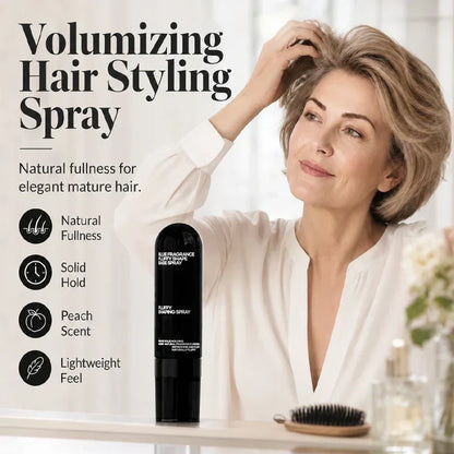 ⏳Time-Limited Special⏰✨ 👩 Peach-scented volumizing & setting spray—for lightweight, bouncy hair and long-lasting hold.